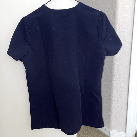 Navy blue fig scrubs - Picture 2 of 3